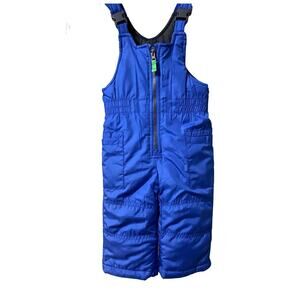 Carter's Unisex Royal Blue Insulated Overalls For Infant 18 Months